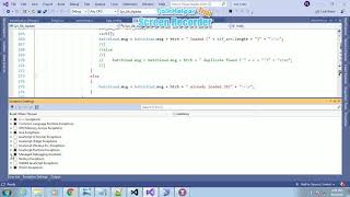 Solved "The application is in break mode" error