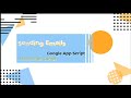 Email with Pure Google App Script