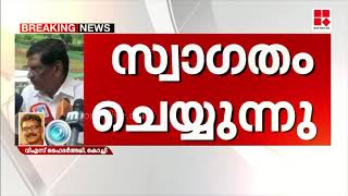 മാണി സി കാപ്പനെ യു ഡി എഫിലേക്ക് സ്വാഗതം ചെയ്ത് പി ജെ ജോസഫ്