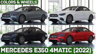 2022 Mercedes E350 4MATIC (W213) - Colors & Wheels