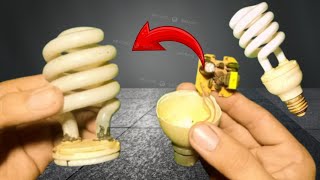 CFL Bulb Repair at Home.Easy way to repair energy saver.Learn to repair CFL bulb.