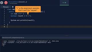 Lesson 5-1 Boolean Comparisons (Introductory Java Programming for AP Computer Science A)