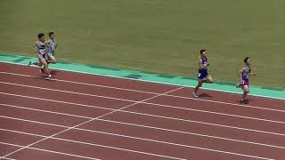 20190609北九州市中学陸上各区大会 男子800m決勝（小倉北）