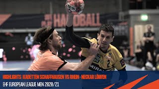 HIGHLIGHTS | Kadetten Schaffhausen vs Rhein-Neckar Löwen | Round 6 | EHF European League Men 2020/21