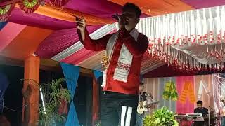 pradip Raz singing at dhanubhanga