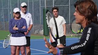 Gigi Fernandez at Lakeridge