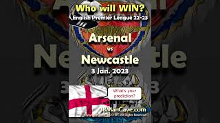 ARSENAL vs NEWCASTLE English Premier League Football 22-23 EPL #Shorts