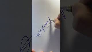 Dramatic Signature Ideas  #shorts #letter #j #signature #viral #letra #art