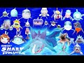 ALL 24 SHARKS (LUMINITE) UNLOCKED (HUNGRY SHARK EVOLUTION)