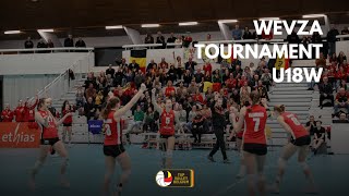 WEVZA VOLLEYBALL TOURNAMENT U18W: Belgium vs Germany