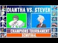 Semifinal! Diantha vs Steven (Pokémon Ultra Sun/Moon) - Champions Tournament/Semifinal