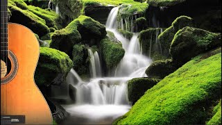 RELAXING GUITAR MUSIC - Streams and Waterfalls to Help You Sleep, Study, and Relax