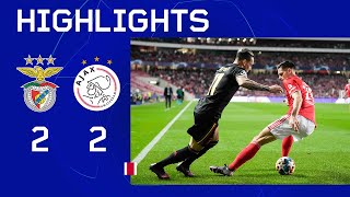 Remise in Lissabon♟🤝| Highlights Benfica - Ajax | UEFA Champions League