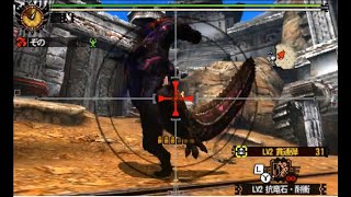 【MH4G/MH4U】村★10 師匠からの試練 ヘビィ 07'56\