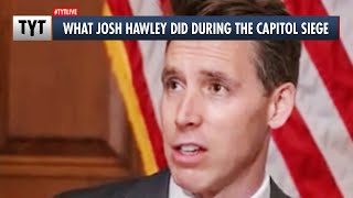 How Josh Hawley Acted During US Capitol Siege