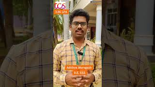 Adithya Murugesh B.E EEE | TCS Placed | MKCE Karur