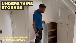 UNDERSTAIRS STORAGE build - MAXIMISING Storage space in every home 🔨📐