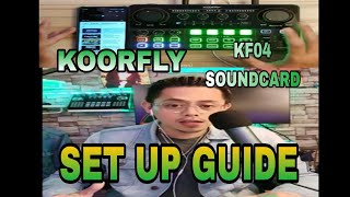 KOORFLY KF04 SOUNDCARD TUTORIAL VIDEO