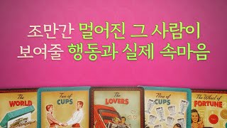 [타로/연애/속마음] 멀어진 그사람이 보여줄 행동과 실제 속마음.