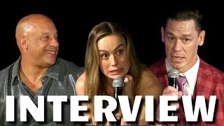 FAST X (FAST & FURIOUS 10) - Behind The Scenes Talk With Vin Diesel, Brie Larson, John Cena & More