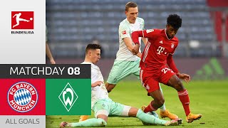 Only Coman scores for Bayern | FC Bayern München - SV Werder Bremen | 1-1 | All Goals | MD 8