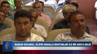 Başkan KOCAMAZ, Silifke Mahalle Muhtarları İle Bir Araya Geldi