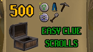 Loot From 500 Easy Clues