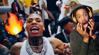 HE DISSED YOUNGBOY ? 😱 NLE Choppa - Sleazy Flow Freestyle (Official Music Video) REACTION