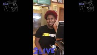 Subway Worker \u0026 Customer Almost Fights Over Some Uncooked Bacon