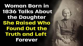 Woman Born in 1836 Talks About the Daughter She Raised Who Found Out the Truth and Left Forever