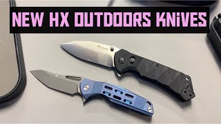 New HX Outdoors Knives