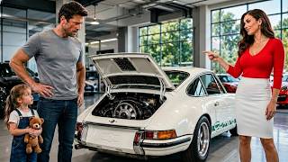 The Female Billionaire Joked Fix My Porsche and I’ll Marry You —Then the Single Dad Found This