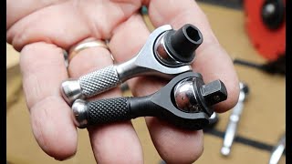 Custom Titan 90-tooth ratchets Micro Nano Low-profile Stubby 1/4