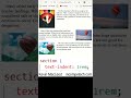 text-indent CSS