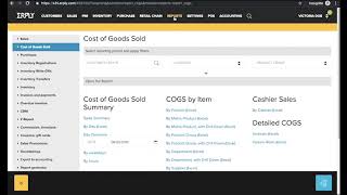 How to generate POS reports | Erply Point of Sale