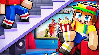 I Built a SECRET MOVIE THEATER In My House!