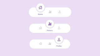 Make Creative Bottom Menu Indicator With HTML & CSS 🔥