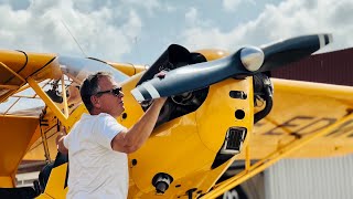 1946 Piper Cub J3 Cruising