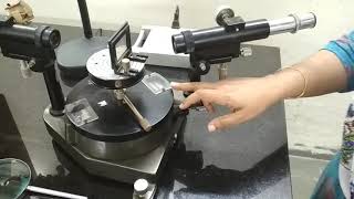 Diffraction grating experiment