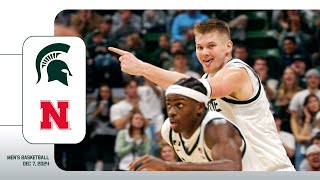 Michigan State Men's Basketball vs Nebraska | Cinematic Highlights | Dec. 7, 2024