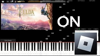 Great Fairy Fountain V1 and V2 | The Legend of Zelda [Roblox virtual piano] (SHEET IN DESC!!)