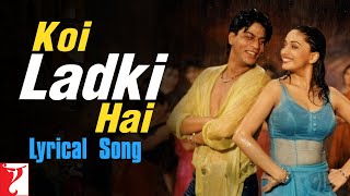 Koi Ladki Hai | Lyrical Song | Dil To Pagal Hai | Shah Rukh Khan, Madhuri | Lata, Udit, Anand Bakshi
