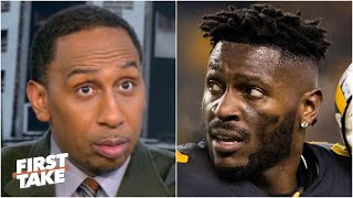 Stephen A. reacts to reports of the Seahawks pushing to sign Antonio Brown | Fir