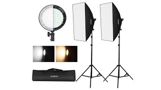 Andoer Softbox LED Lighting Kit light 👌