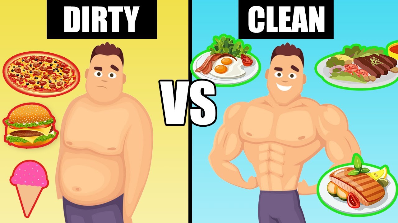 DIRTY BULKING VS CLEAN BULKING! | WHAT IS BETTER? - YouTube