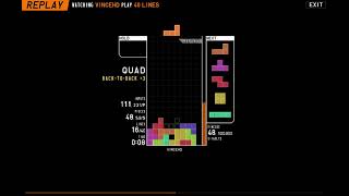 [TETR.IO] 9-0 Stacking World Record (played by VinceHD; 04/24/2022)