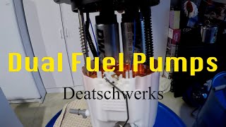 Fuel System Mod Part 3 Deatschwerks (pump install)