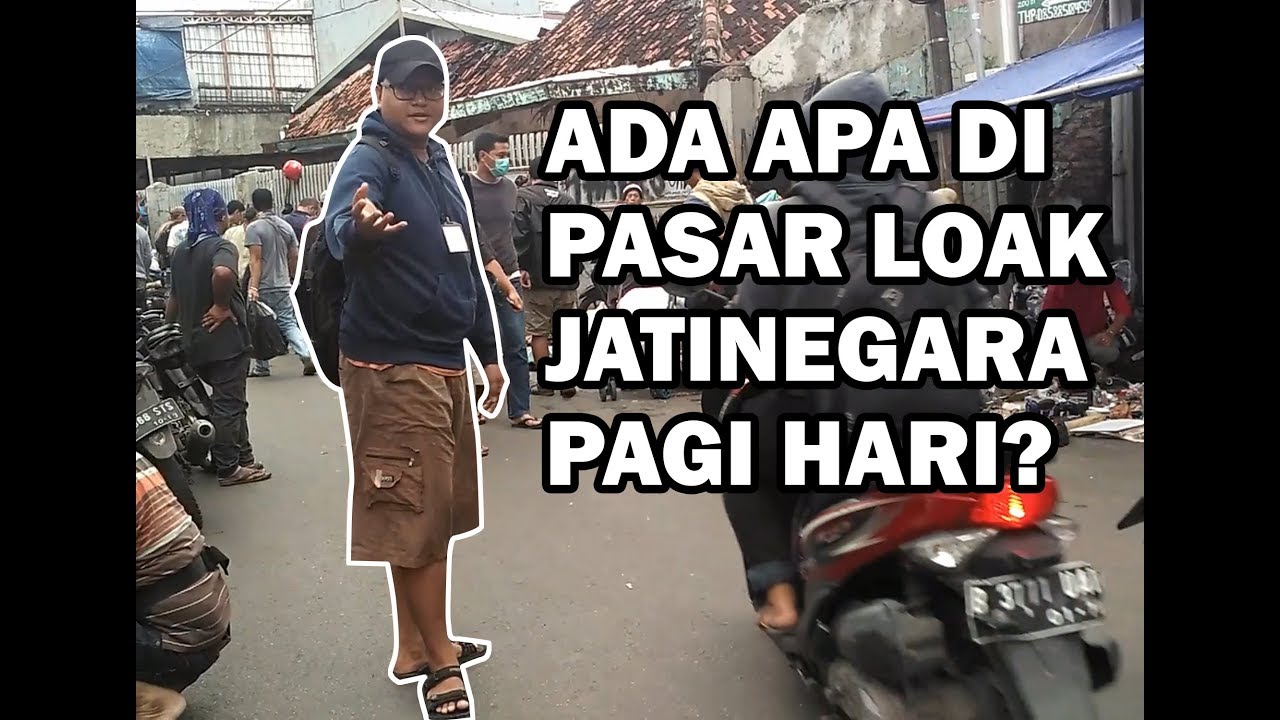 Pasar Loak Jembatan Item Jatinegara - Berburu Barang Bekas - YouTube