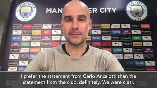 “I called Carlo personally” - Guardiola reveals details of postponement of Everton clash