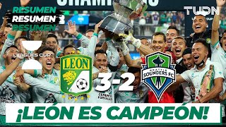 Resumen y goles | León 3-2 Seattle Sounders | Leagues Cup 2021 - Gran Final | TUDN